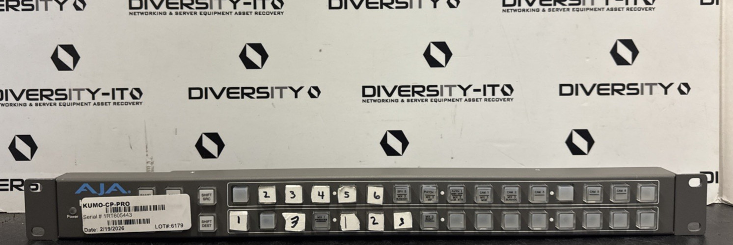 AJA KUMO CP Control Panel