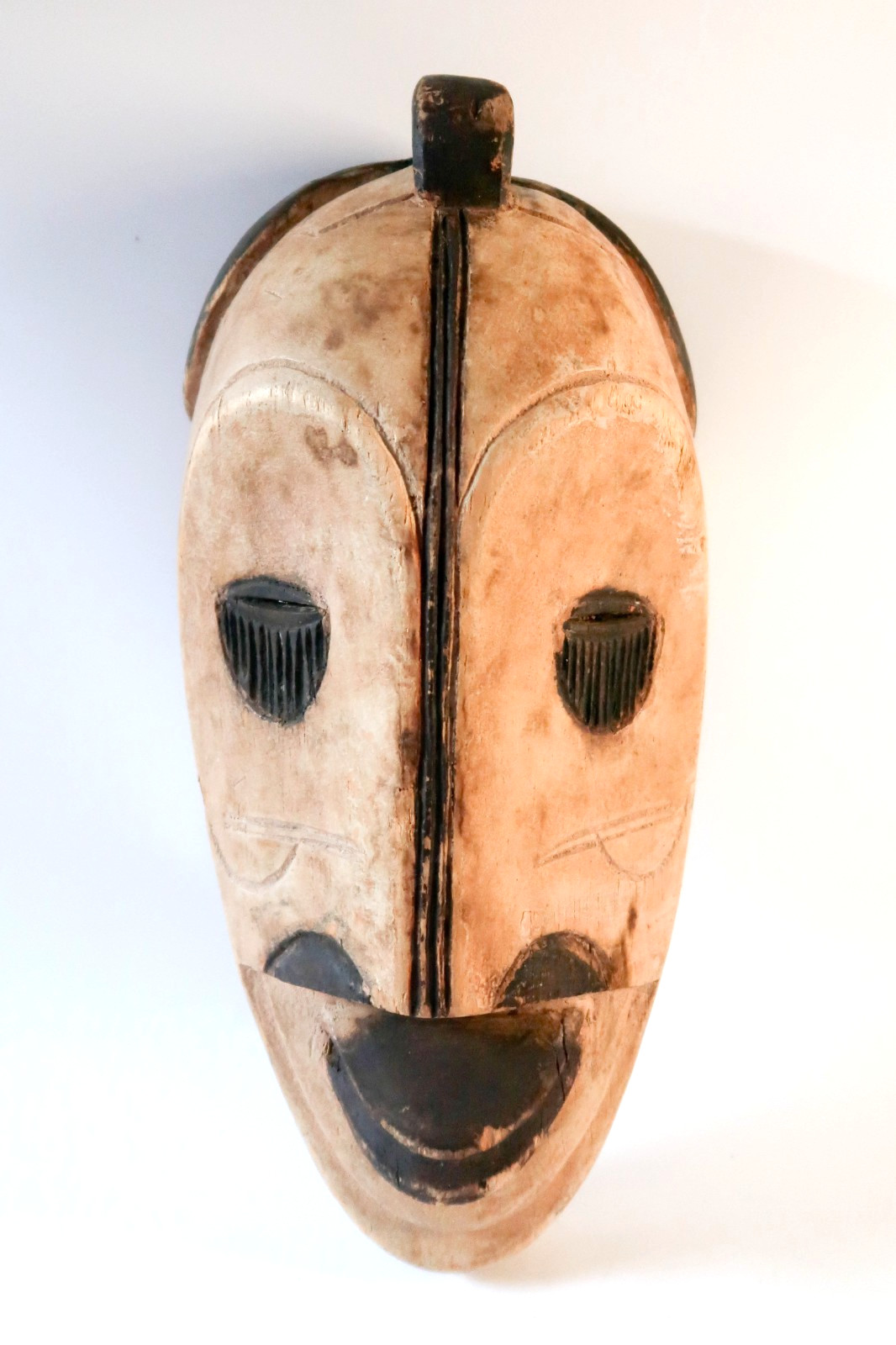 OLD Fang Ngil Mask Gabon - African Tribal - Hand Carved Wood ART