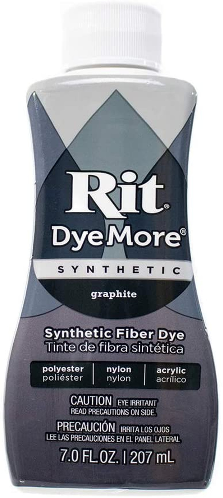 Rit Dyemore Single Bottle 7 Oz. Synthetic Liquid Fiber Dye for Clothing, Décor,