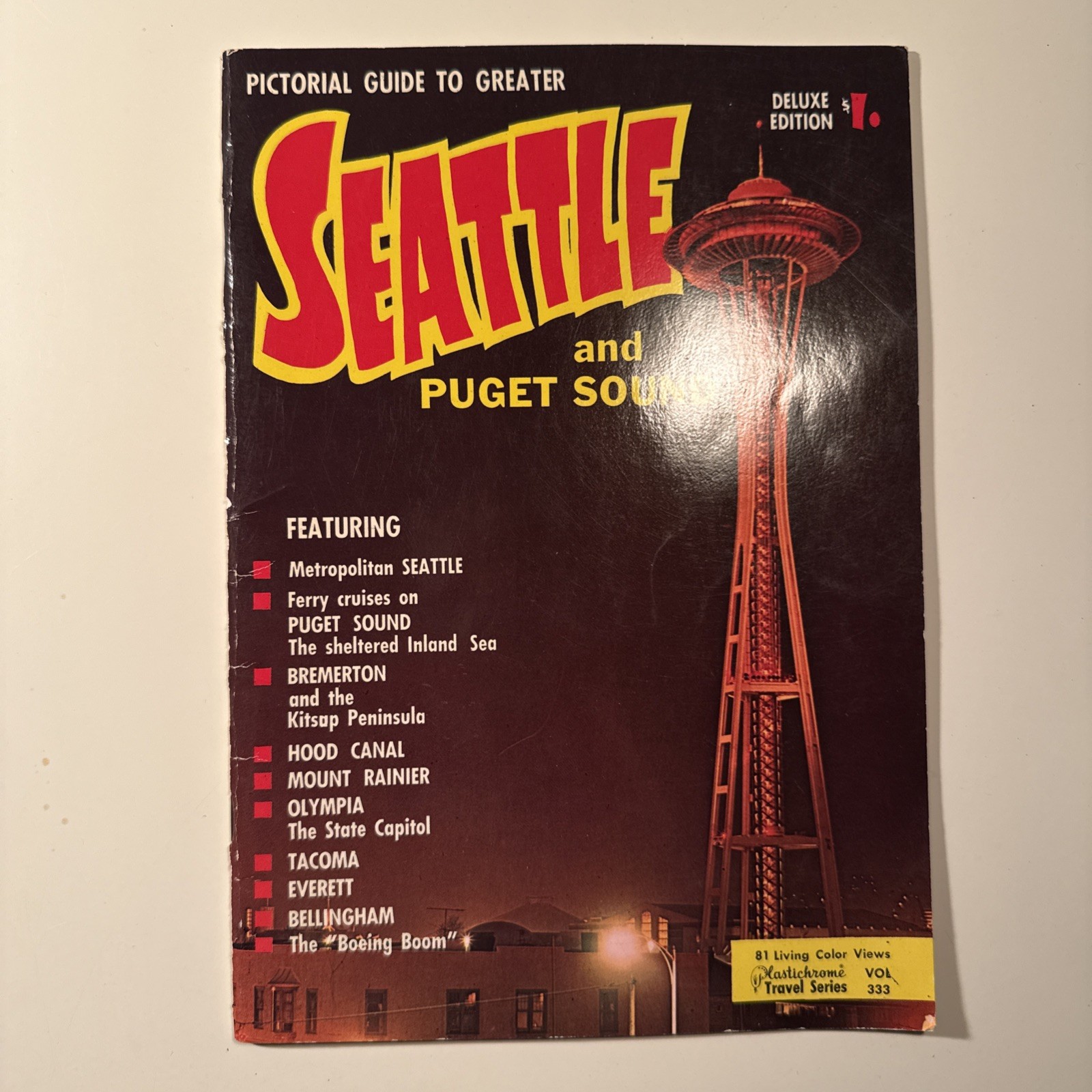 Pictorial Guide to Greater Seattle and Puget Sound, Deluxe Edition,