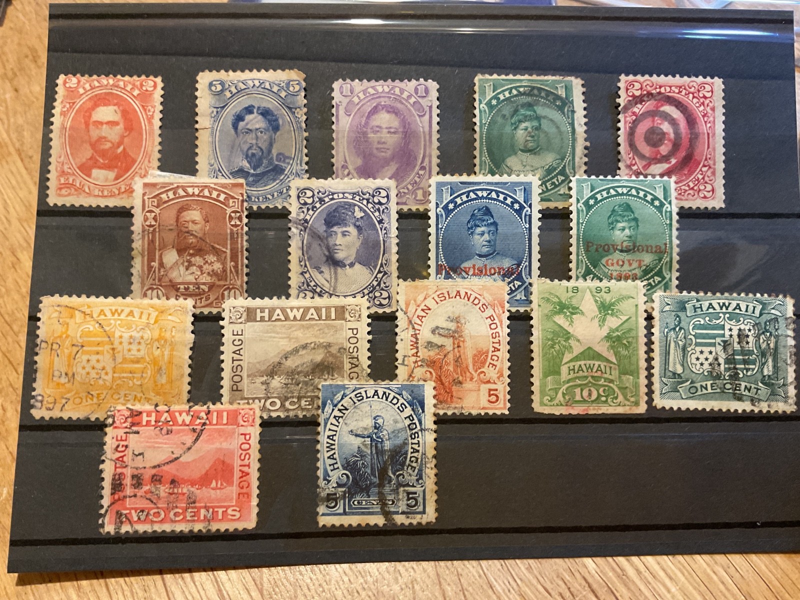 Hawaii mounted mint or used stamps  B3290