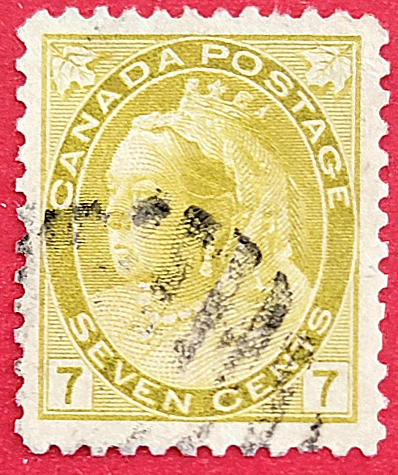 Canada Stamp 81 "Queen Victoria Numeral Issue" Used
