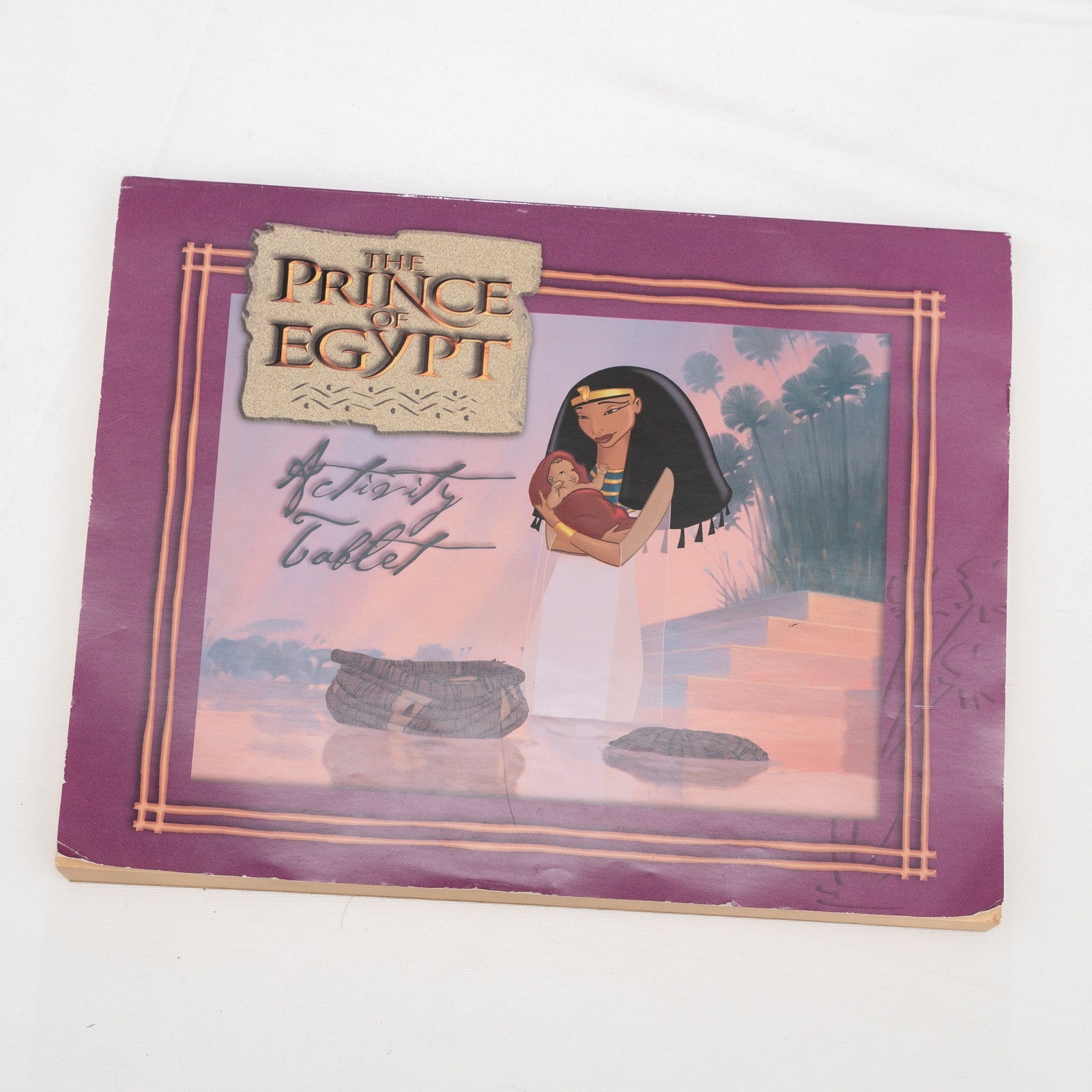 Vintage NOS Prince Of Egypt Activity Tablet Unused