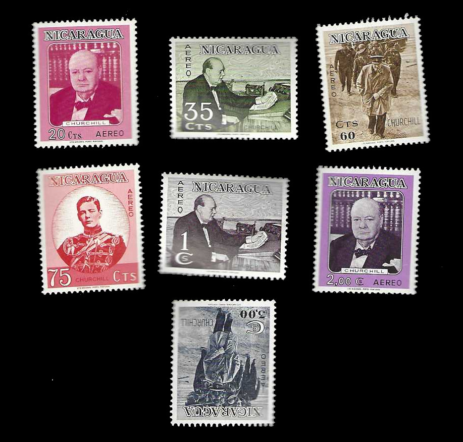 Nicaragua C584 - C590 MNH