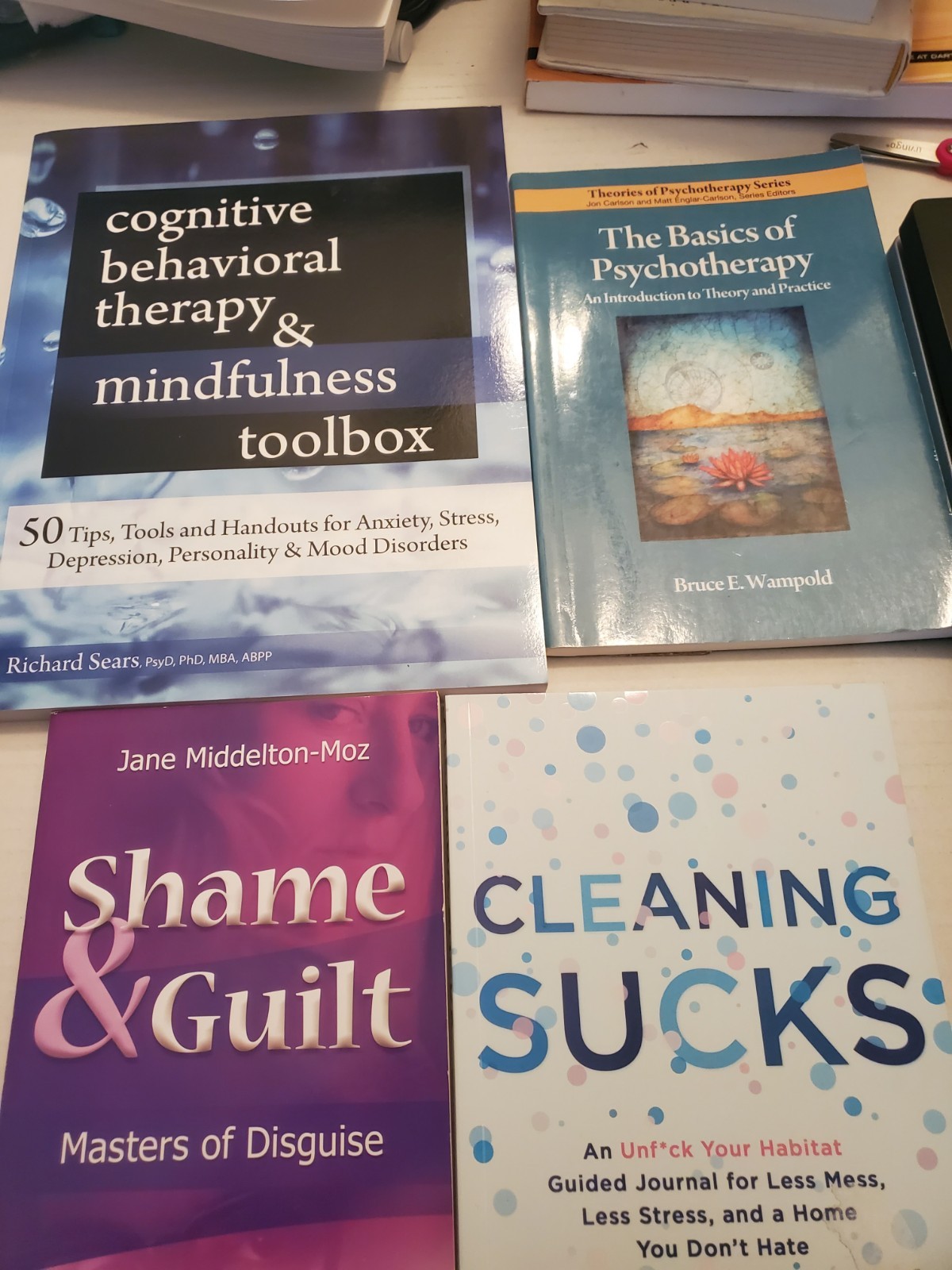 Lot of 10 counseling books, like new