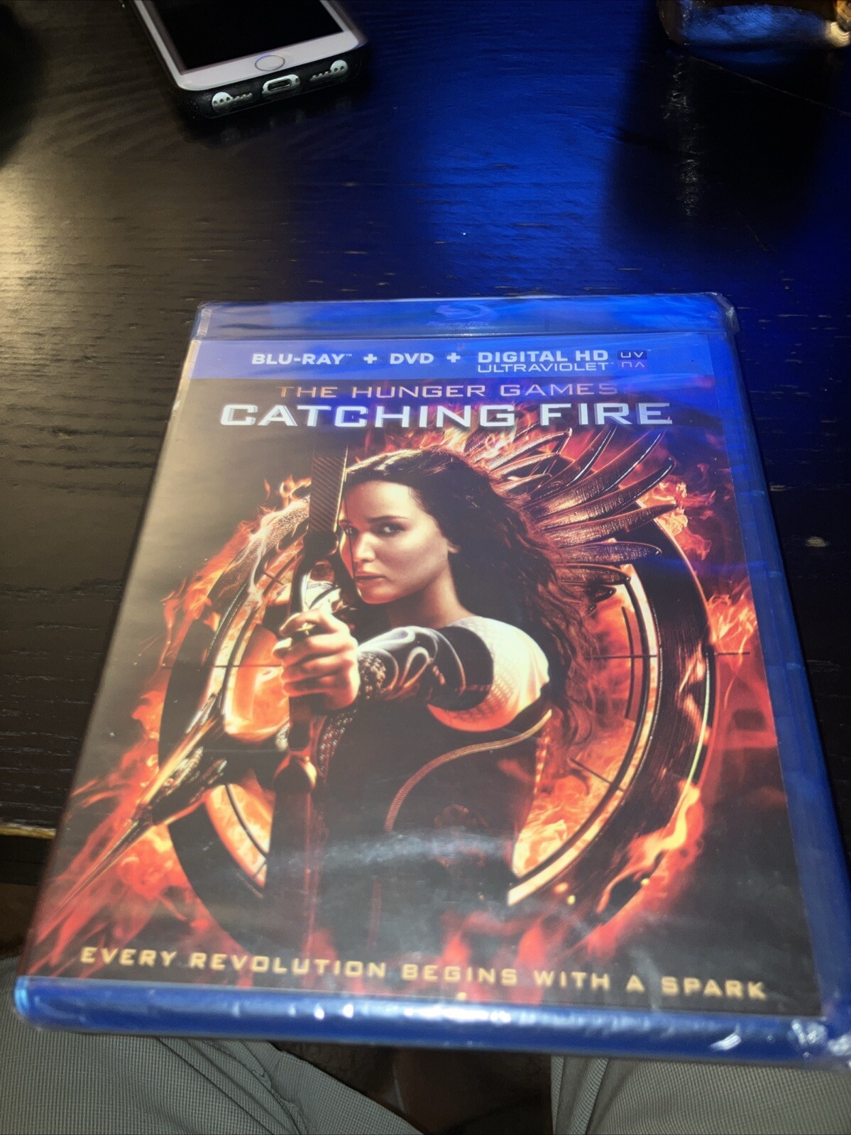 The Hunger Games: Catching Fire (Blu-ray, 2013)