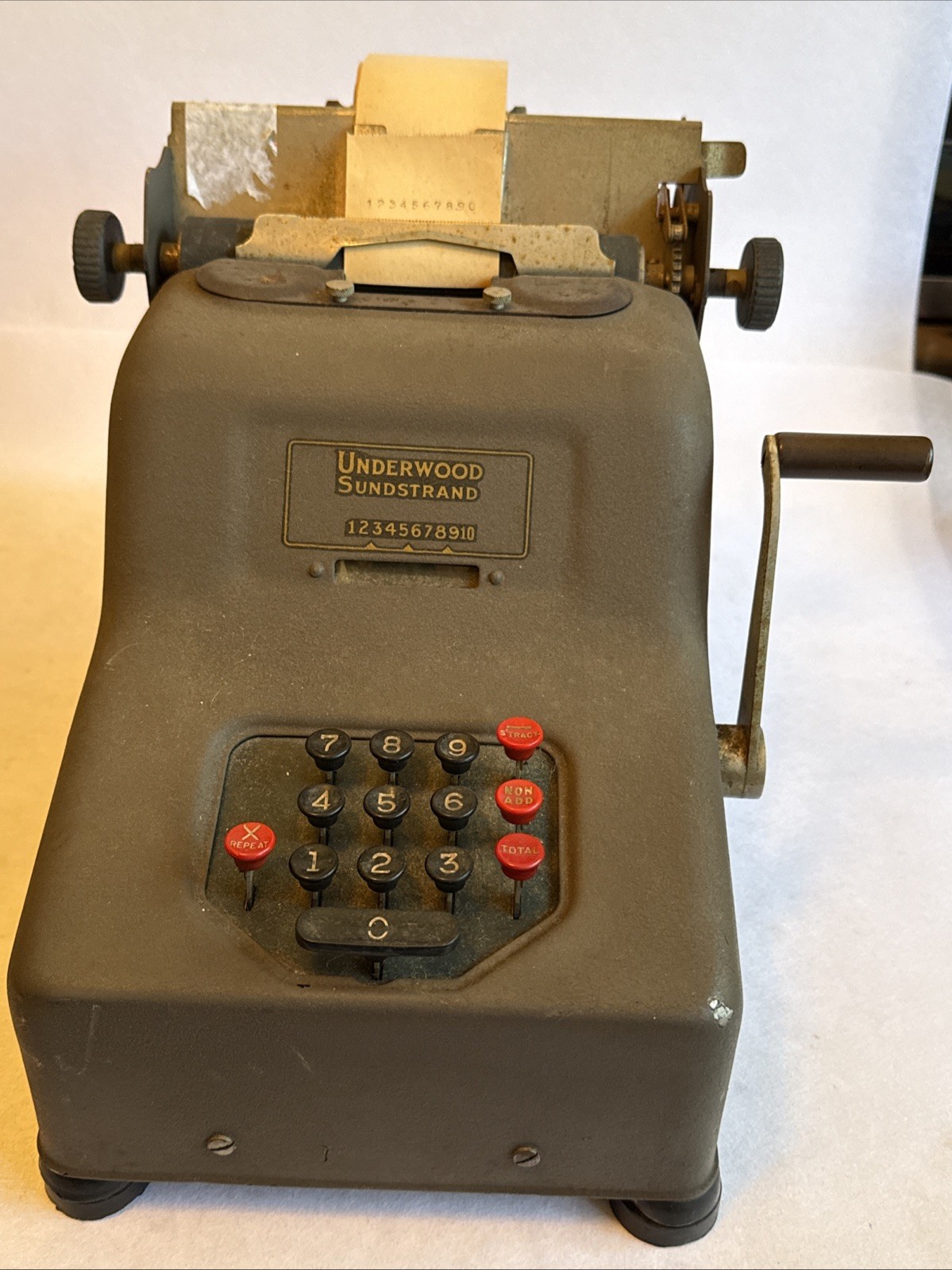 Underwood-Sundstrand  Adding machine/calculator model 144520