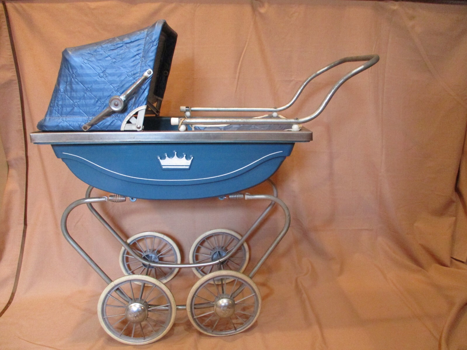 Vintage South Bend Toy Company Doll Buggy Toy Stroller Carriage Child's Toy