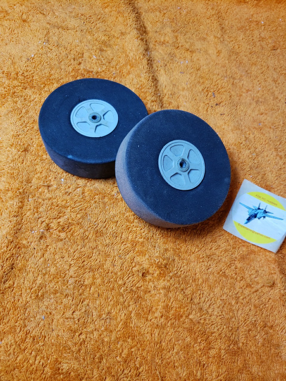 One Pair Of 4" Tire - Foam Wheels - 4.00 Inch Tires