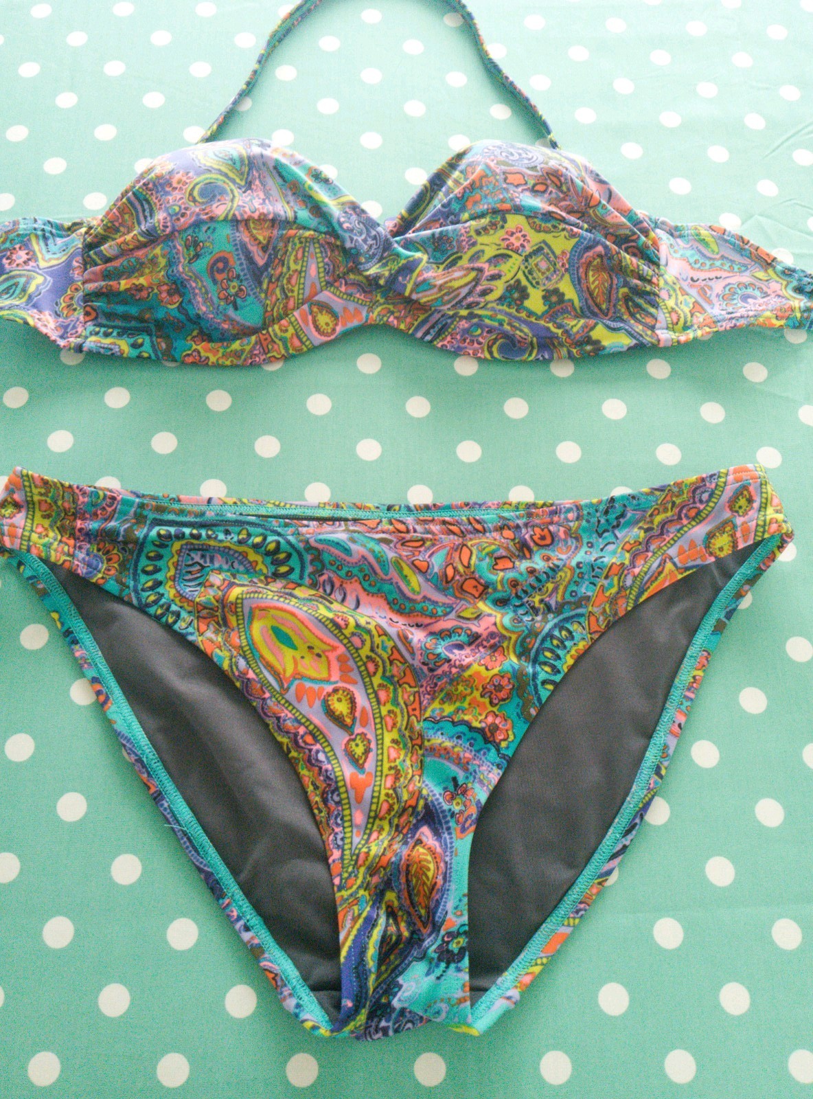 VICTORIA'S SECRET 2pc BIKINI  34C TOP M BOTTOM