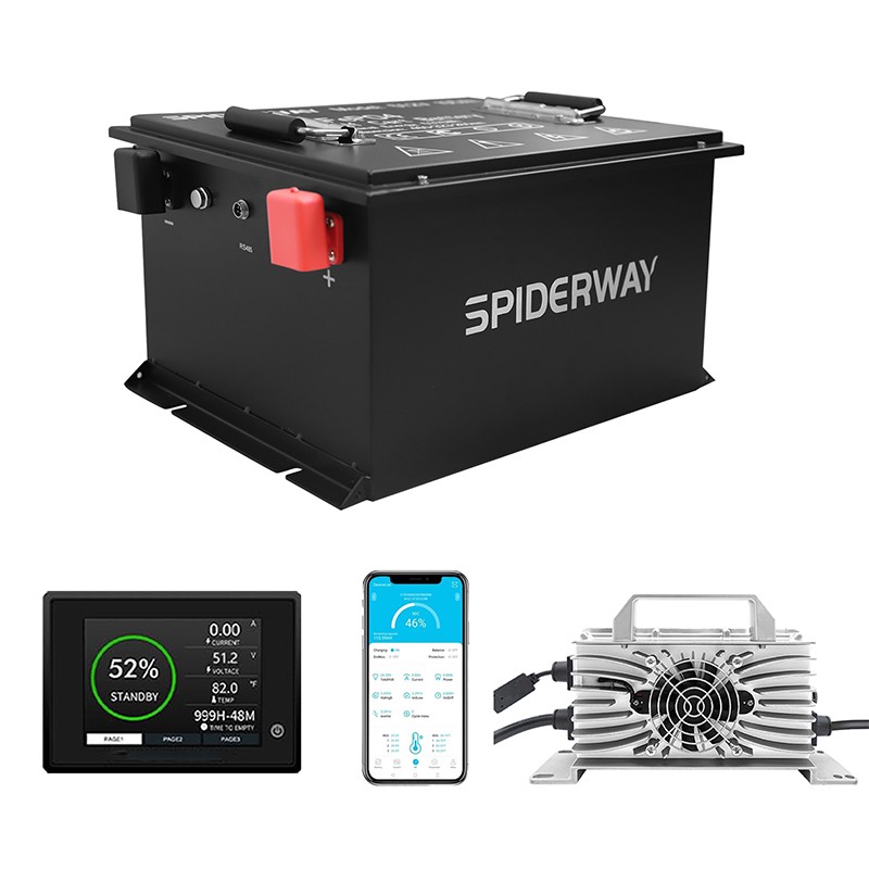 48V(51.2V) 105Ah LiFePO4 Lithium Battery For Genie JLG Skyjack Boom Scissor Lift