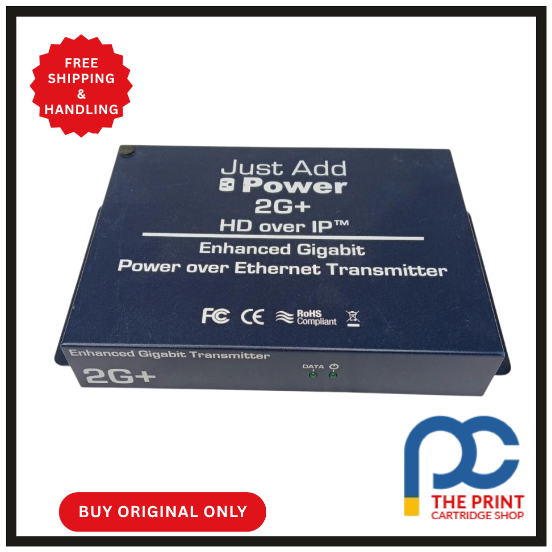 Just Add Power 2G+ HD Over IP Enhanced Gigabit Power Over Ethernet Transmitter