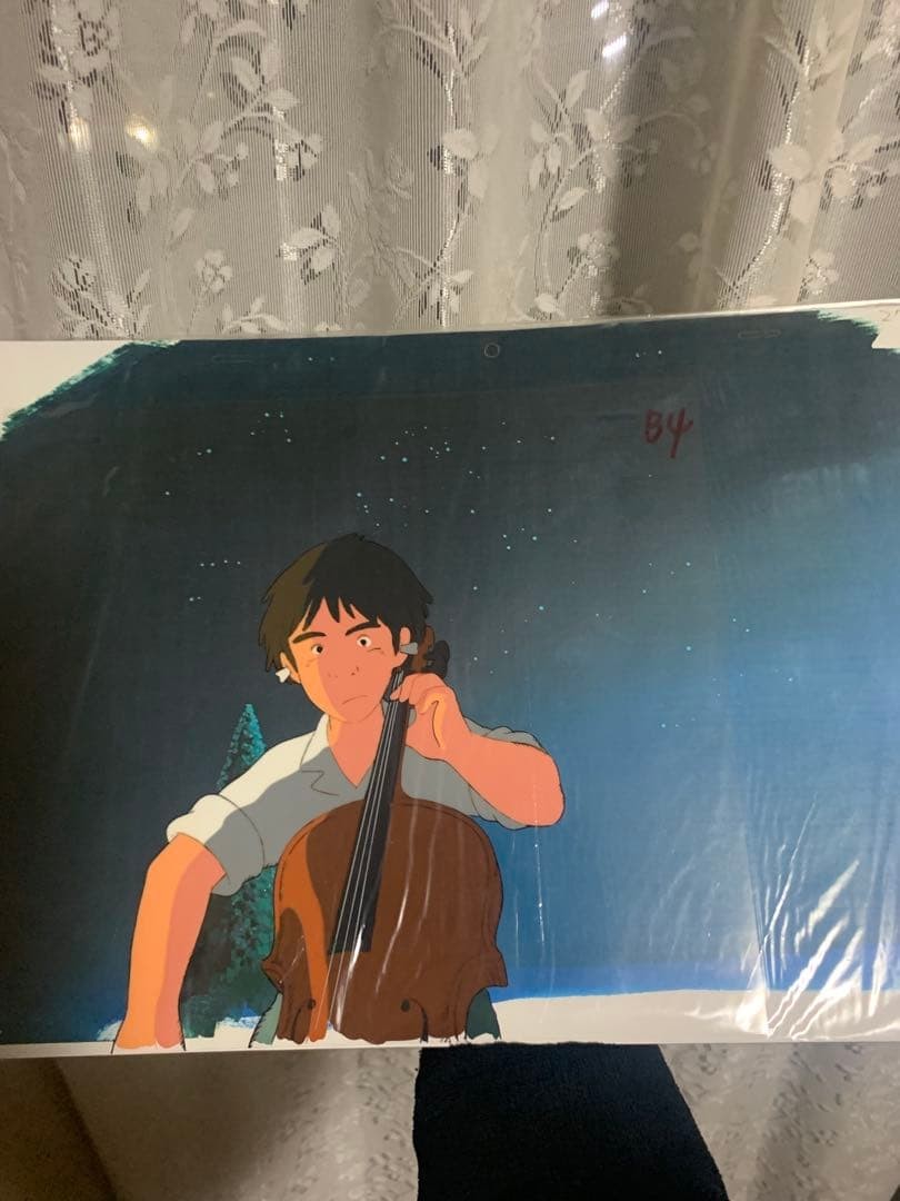 Kenji Miyazawa Zero Player Cel Artwork with Background Japan Ghibli Inspired Us
