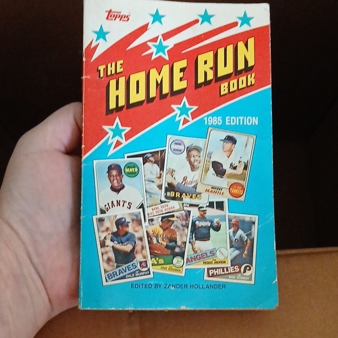 Topps The Home Run Book 1985 Vintage Original Baseball Giants Braves
