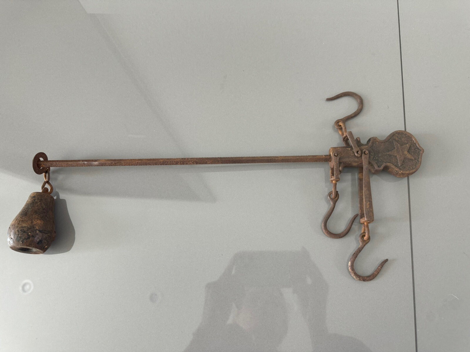 Antique Cast Iron Farm Scale