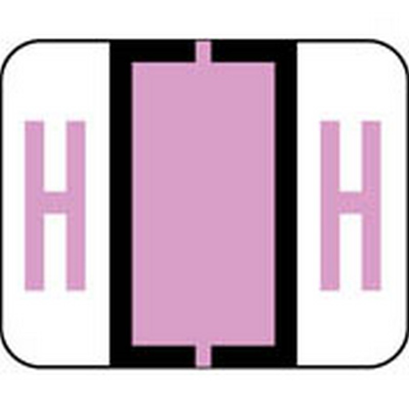 Smead Compatible "H" Labels, Polylaminated Stock, 1" X 1-1/4" Individual