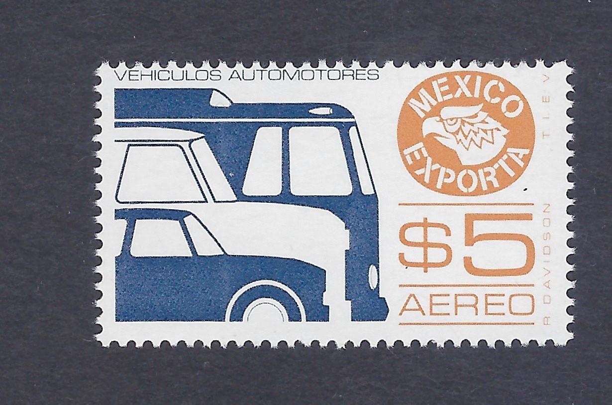 EXPORTA  $5  "Vehículos"  SC#C497-Ex72  PPR #4 (E126a)