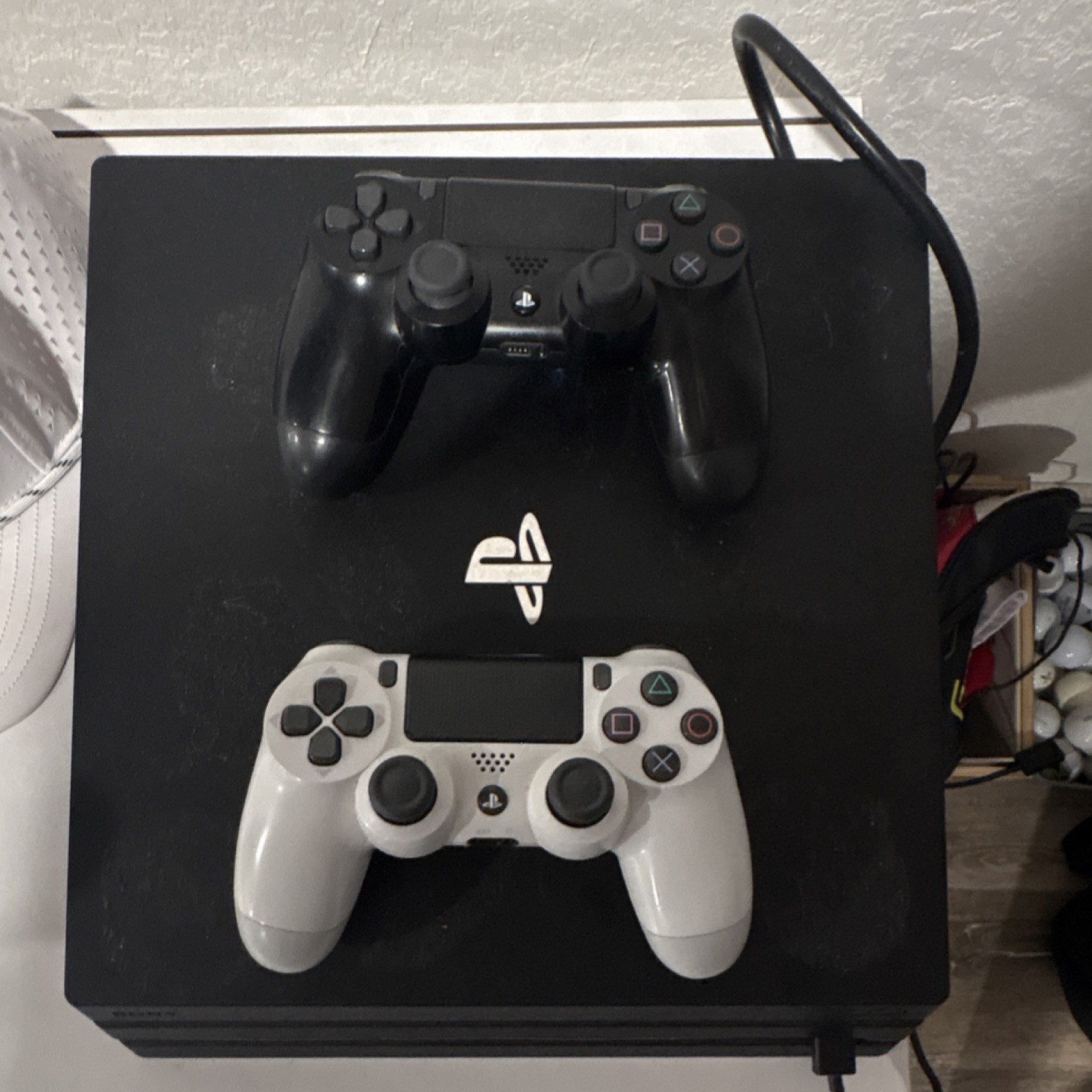 Sony PlayStation 4 Pro Console with Controllers & PS4 Games - Minecraft, GTA, D…