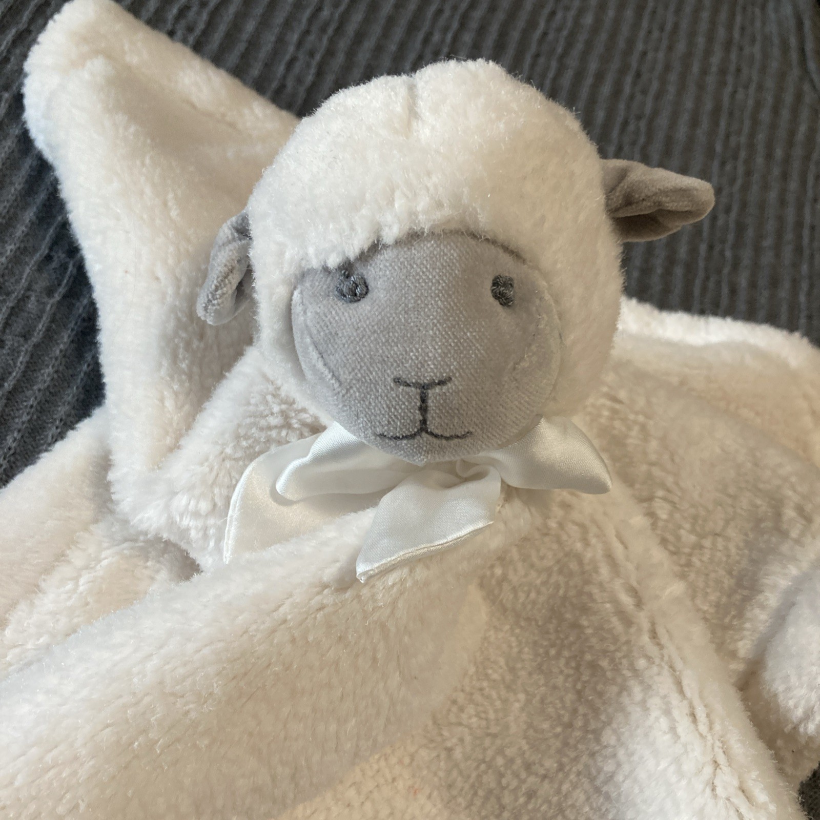 Pottery Barn Kids Monique Lhuillier Lamb Lovey Security Blanket