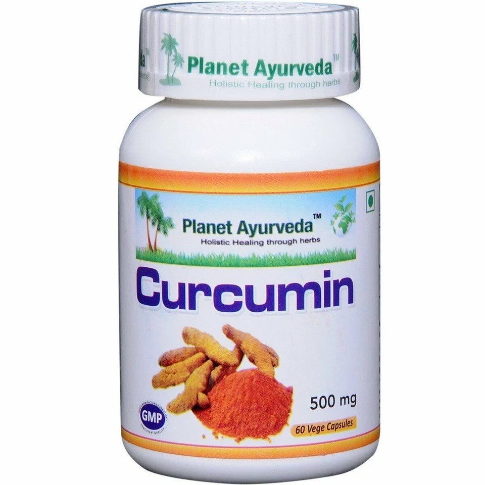 Planet Ayurveda Curcumin Capsules - 60 Capsules