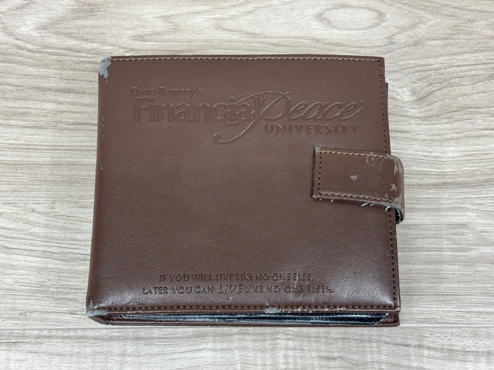 DAVE RAMSEY’S FINANCIAL PEACE UNIVERSITY 16 CD Kit W/case