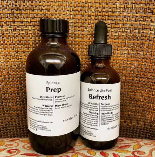 Epionce Lite Peel Refresh Treatment 60ml with Prep Solution 120ml Salon #tw