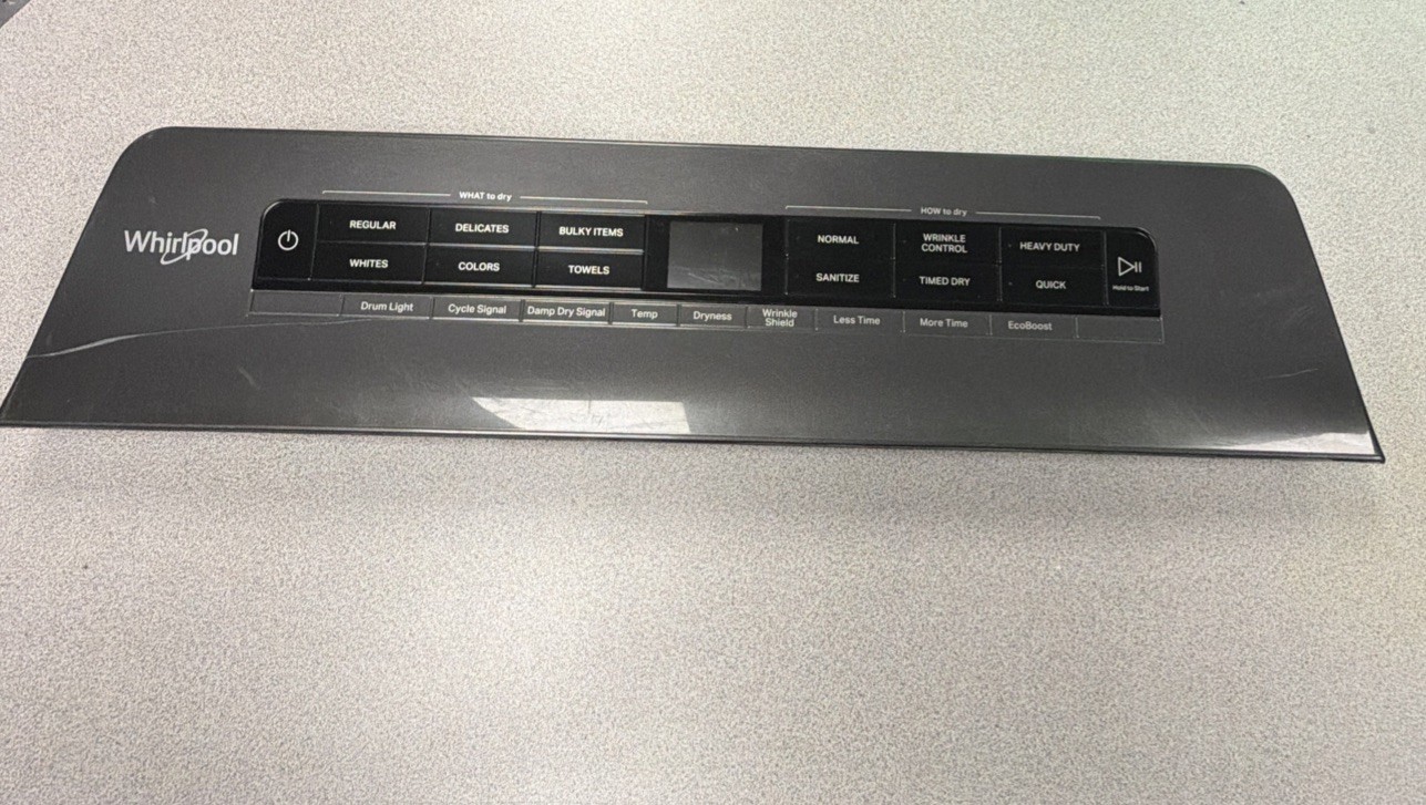 W11164032 W11164036 W11185287 Dryer Control Board Whirlpool Y2