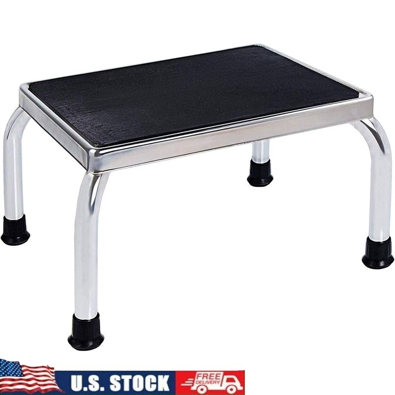Heavy Duty Step Stool Rust Resistant Slip Resistant Multi Purpose Support Stool