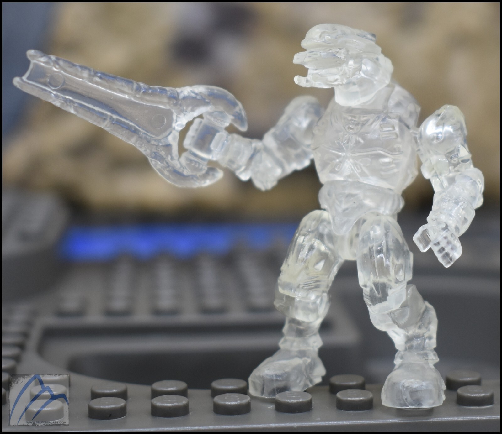 HALO MEGA BLOKS COVENANT ACTIVE CAMO ELITE COMBAT MINI FIGURE 96954 SERIES 3