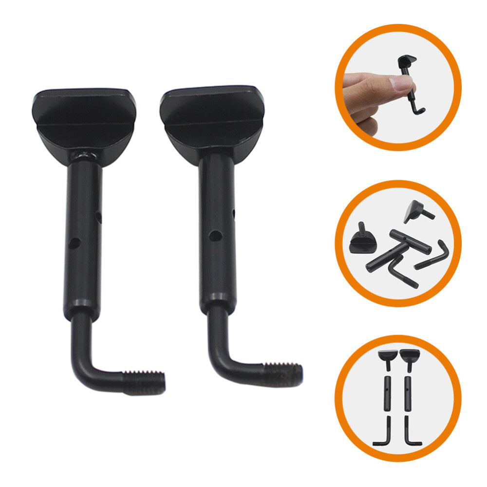 2pcs Chin Rest Clamp 3/4 4/4 Violin Chin Rest Screws Removable Chin Music Tools