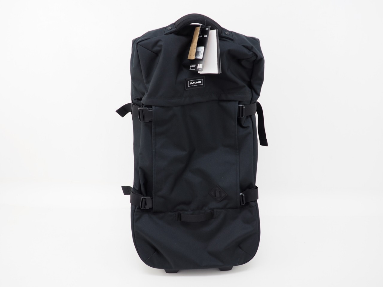 New! Dakine Split Roller Bag 110L Black Wheeled Travel Luggage Suitcase 