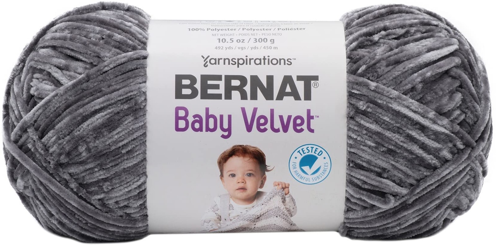 Baby Velvet Big Yarn-Vapor Gray