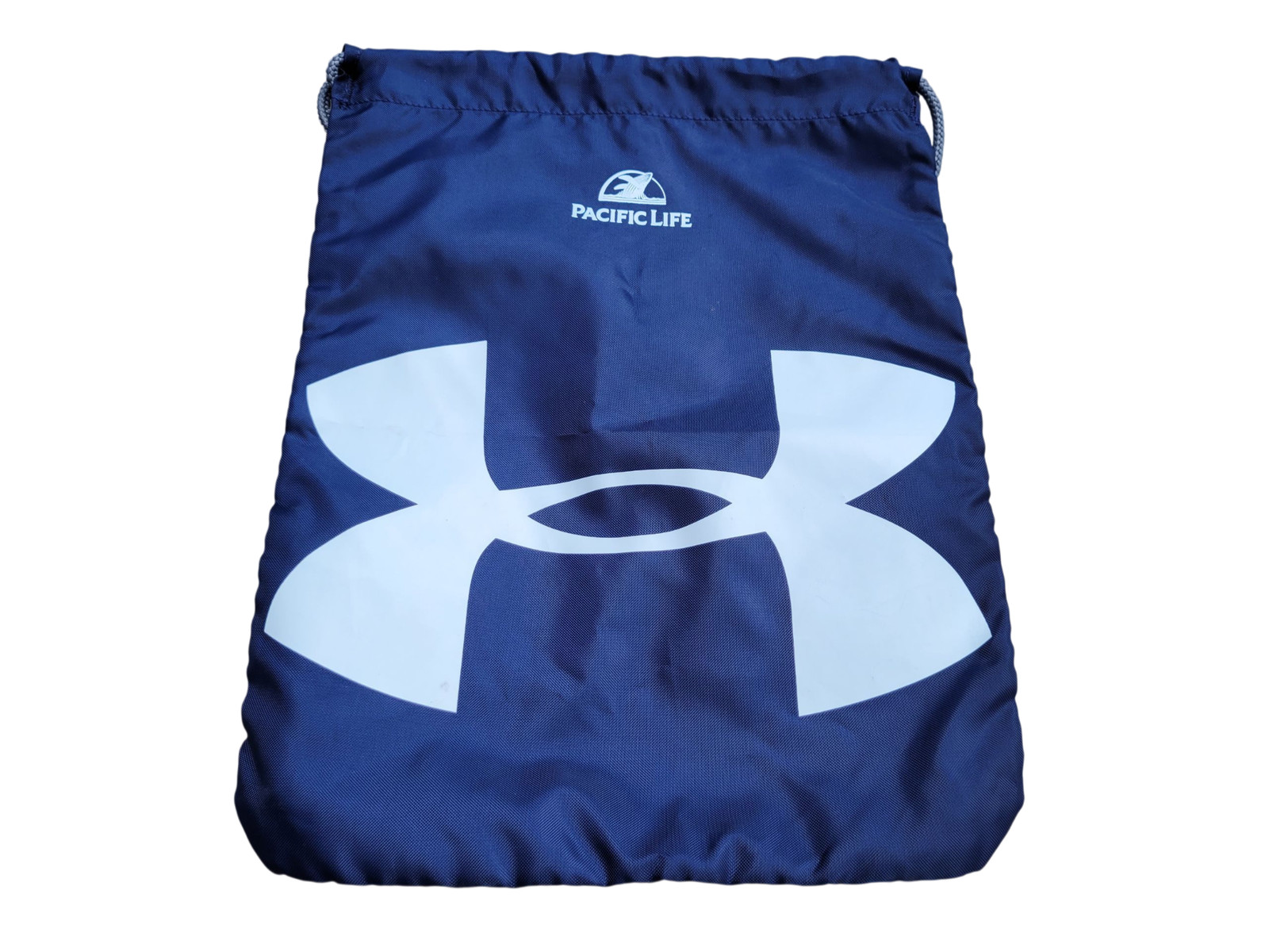 Under Armour Drawstring Bag  PacificLife Backpack 13X18 Blue Lightweight Gym Bag