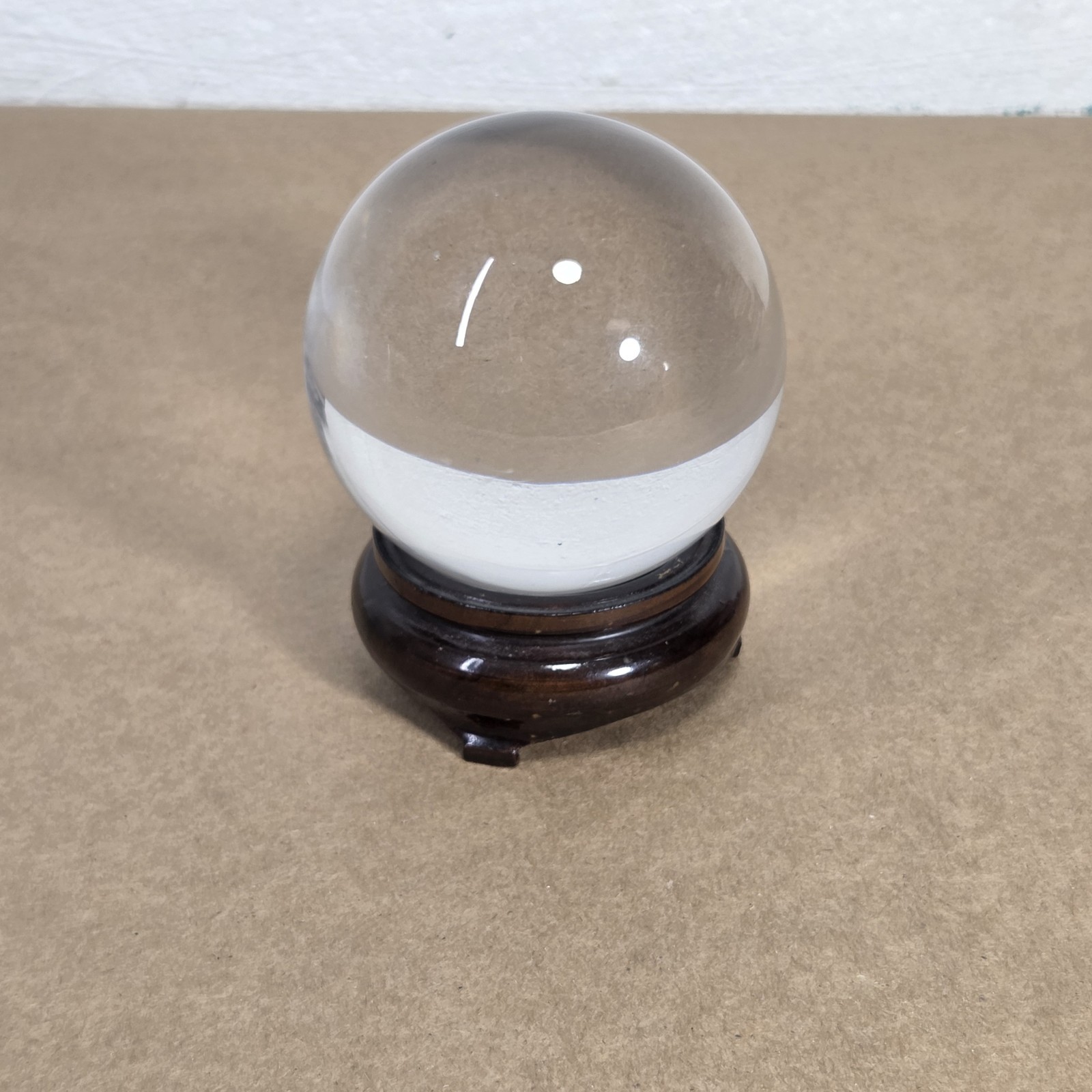 Natural Healing, Scrying & Divining Crystal Ball ▪︎ 3" with Stand