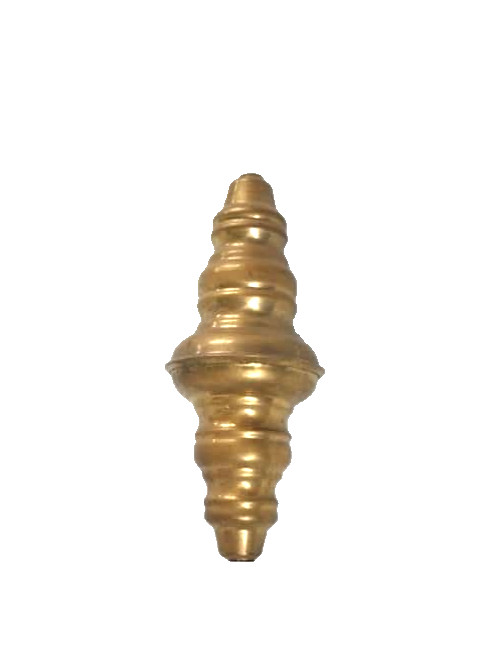 watson  old style  small solid hollow Brass BED spindles 4" inches long