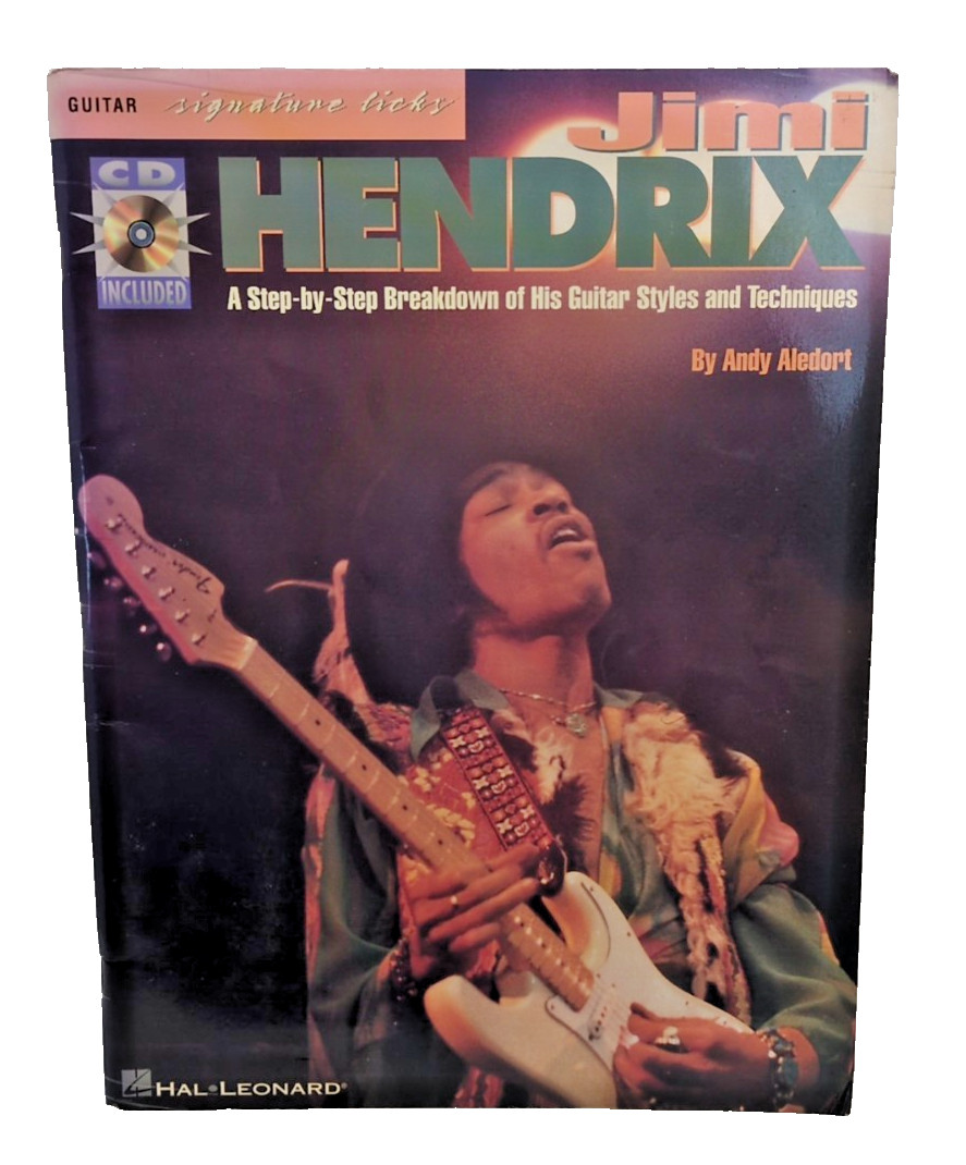 Jim Hendrix Sheet Music Song Book Self Teach Practice Play Along CD Guitar   M31