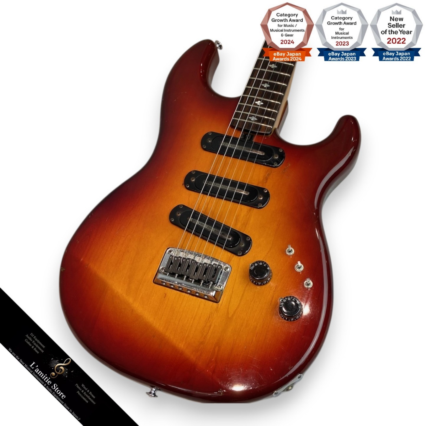 YAMAHA SC1000 Super Combinator 19781980 MultiPickup Guitar Rare