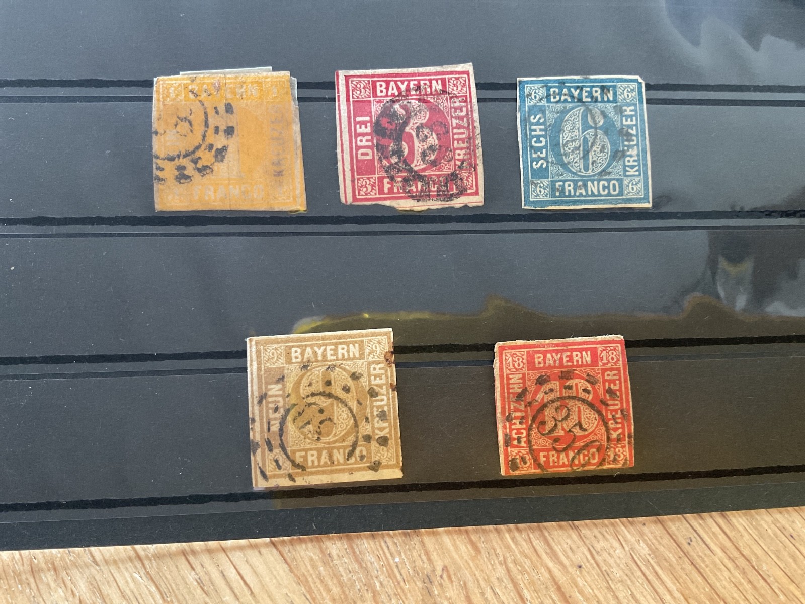 Germany Bavaria 1862 used stamps  B3445