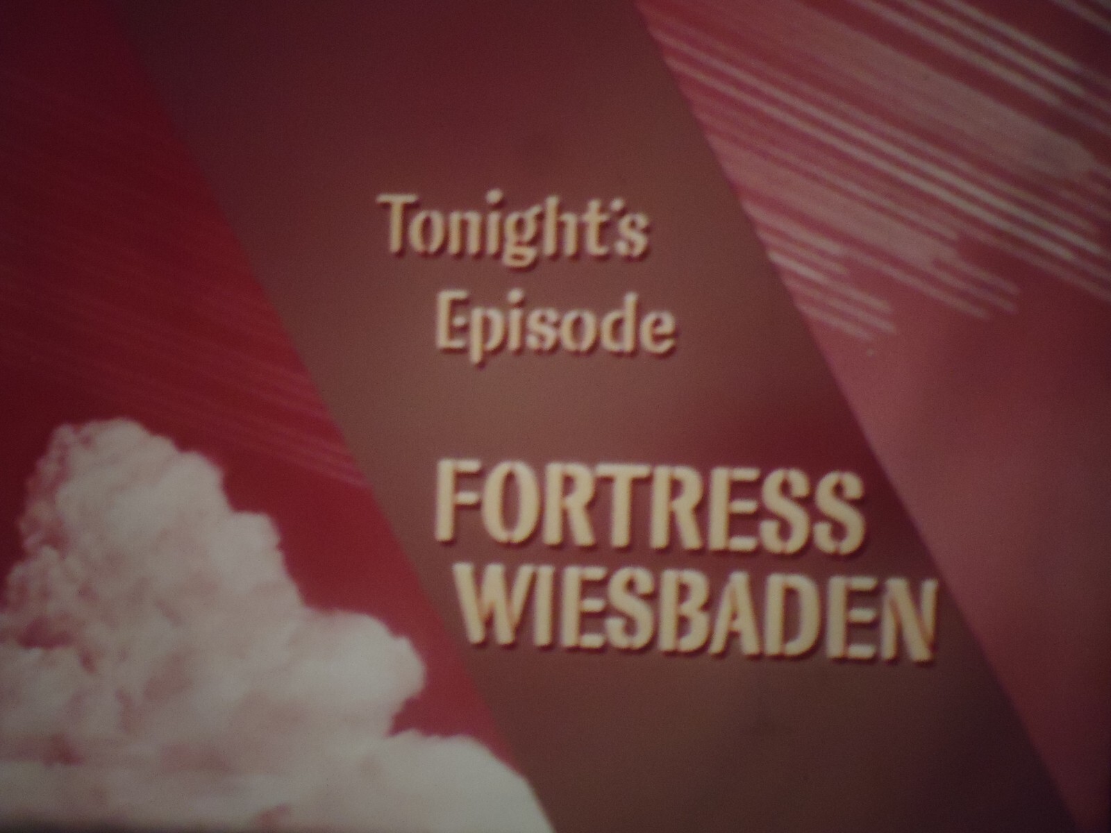 16mm  12 0'clock High Fortress Wiesbaden Lloyd Bochner Paul Burke Chris Robinson