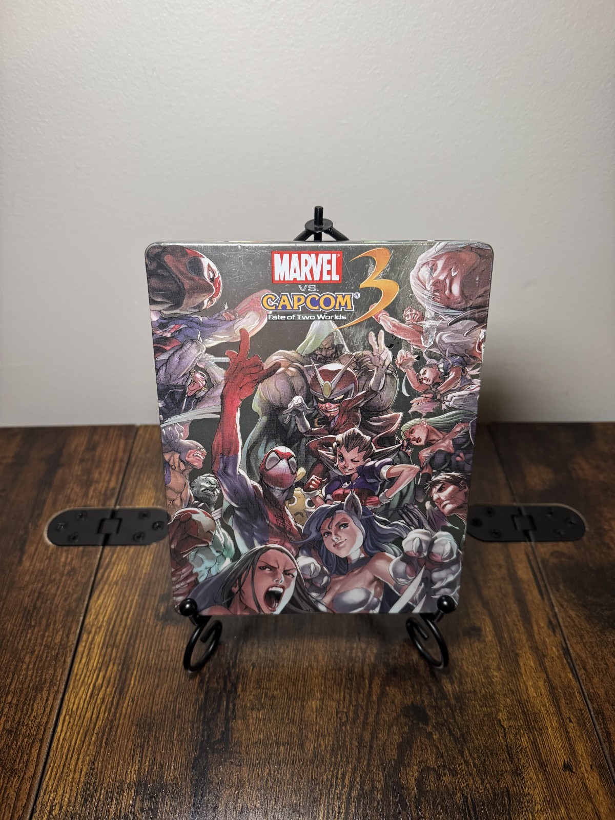 NO GAME CASE ONLY Steel book Marvel vs Capcom 3 Fate of 2 Worlds