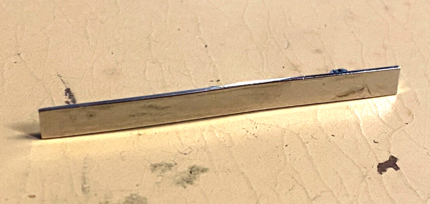 Alice Caviness Vintage Sterling Silver 925 Bar Pin 3 1/16" x 2 1/4"