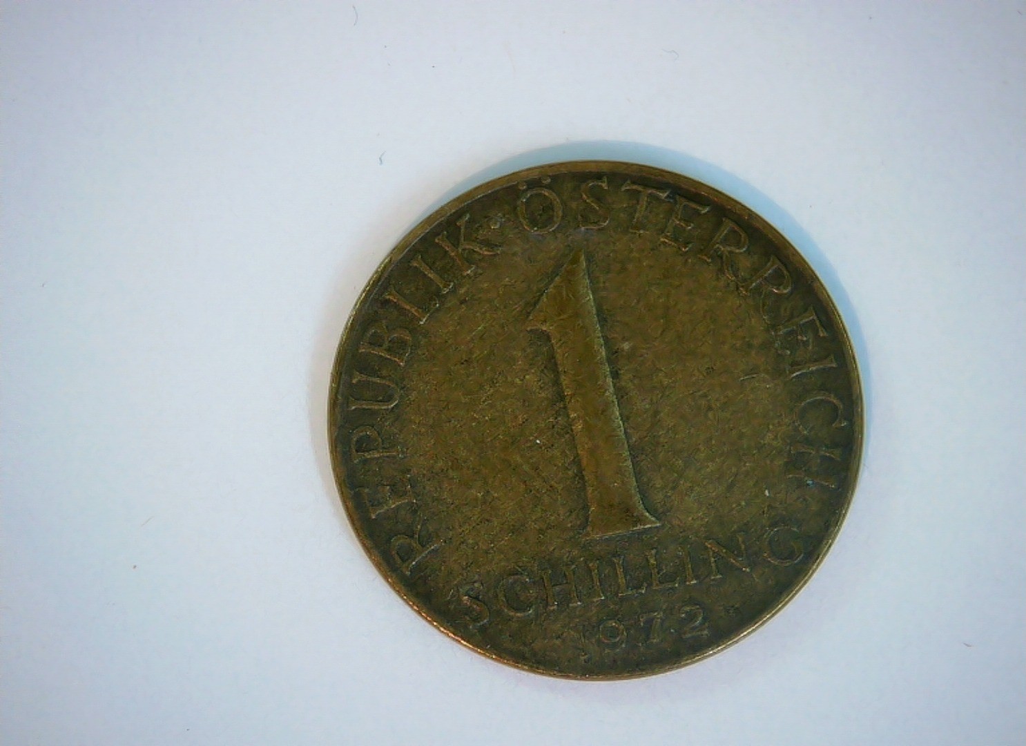 Austria 1972 1 Schilling Second Republic 1 Schilling (Edelweiss) Coin