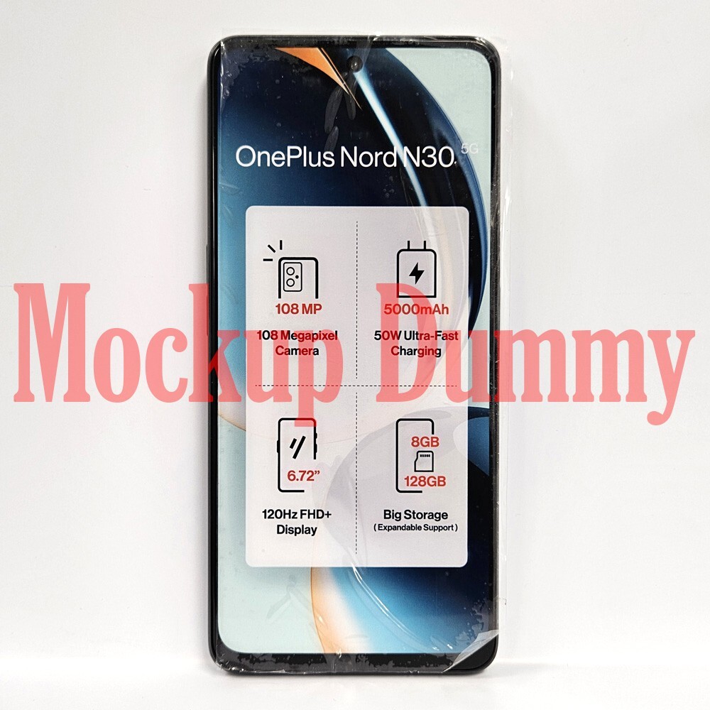 Official OnePlus Nord MOCKUP DUMMY - N30, N300, N20, N200, N10, N100