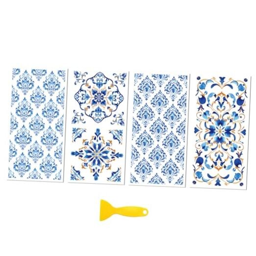  Rub on Transfer Decal Sticker for Furniture Craft Handmade Porcelain Texture