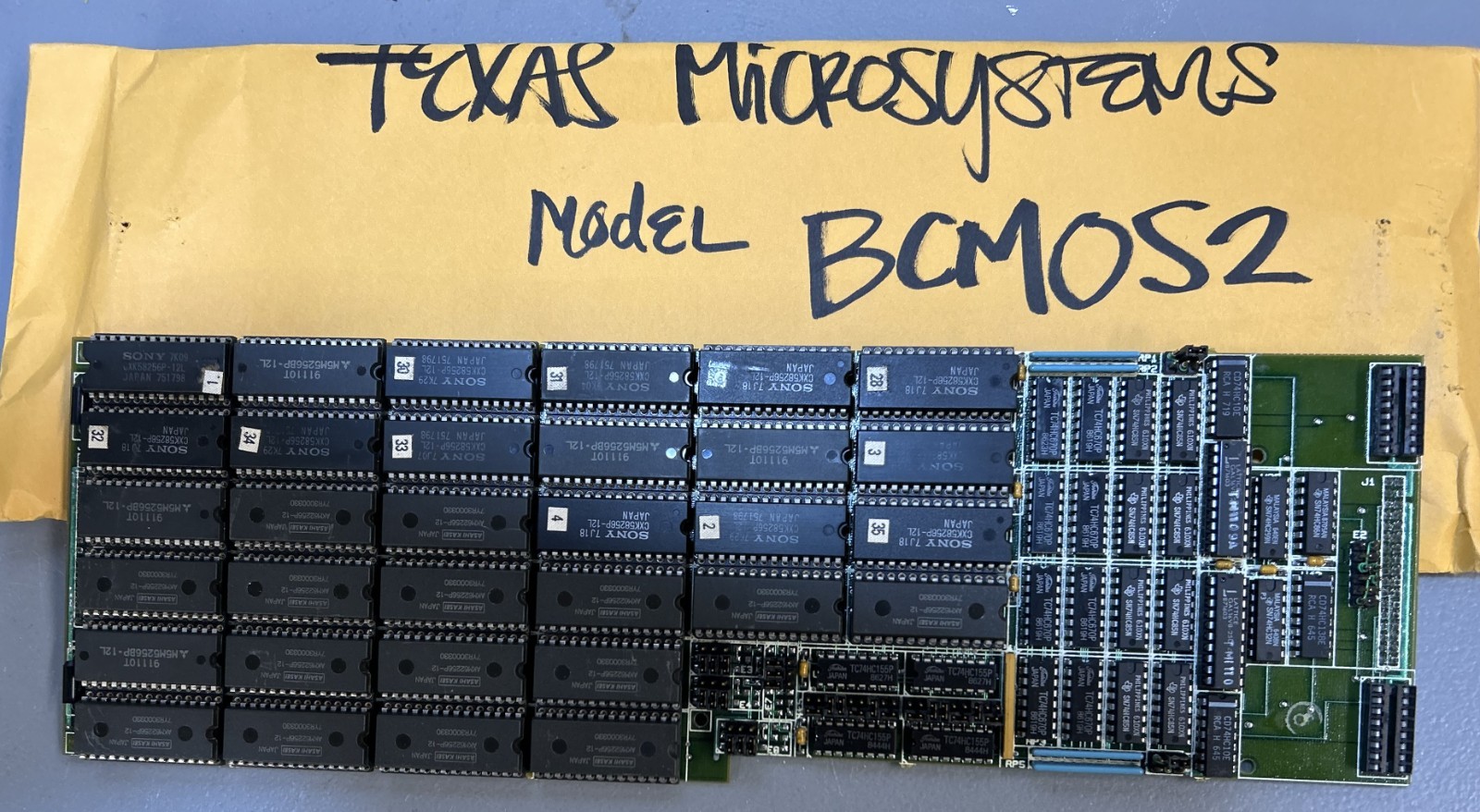 Texas Microsystems BCM0S2 Board