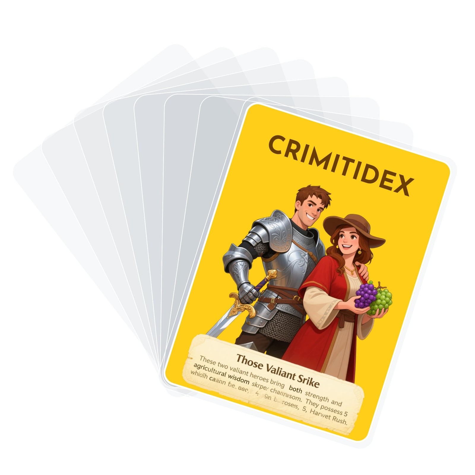 Premium Matte Rounded Corner Card Sleeves 160 Micron Thickness 6 Packs (300 P...