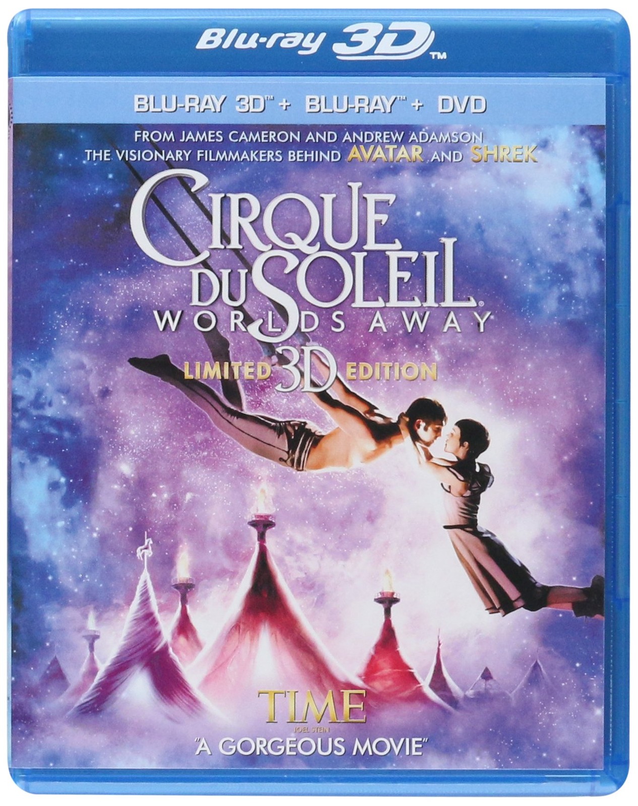 Cirque Du Soleil Worlds Away 3D Edition (Blu-ray 3D + Blu-ray + DVD) English...