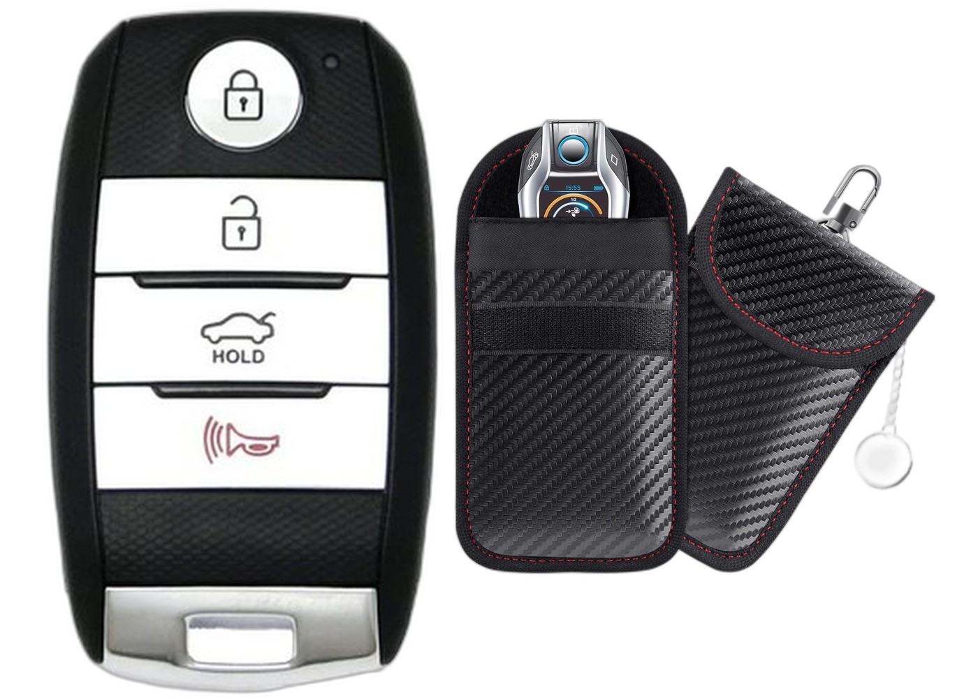 Smart Replacement Key Fob 2017-2018 Kia Forte FCC: CQOFN00100 MPN: w/Case