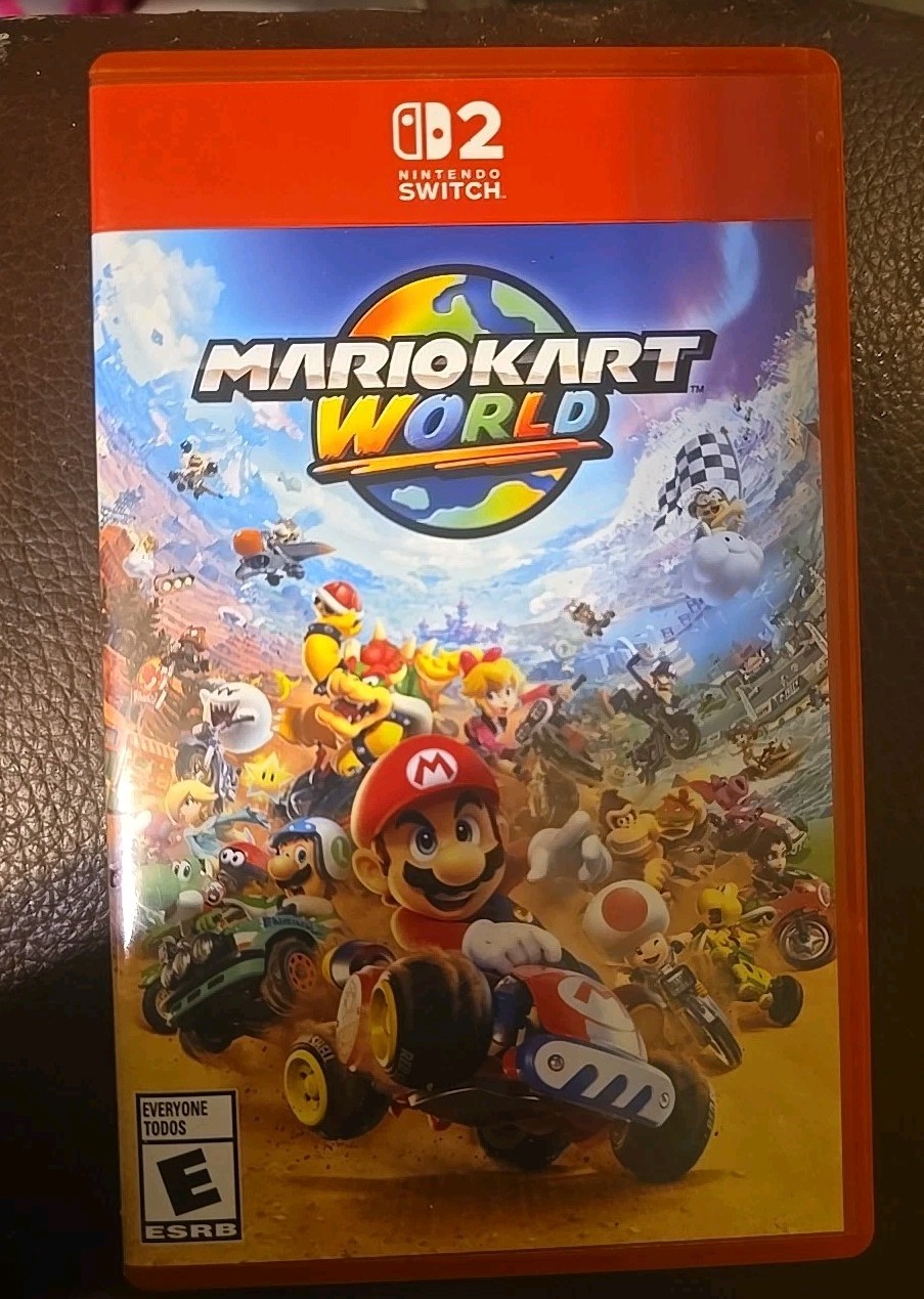 Mario Kart World - Nintendo Switch 2 BOX CASE ONLY *NO GAME* Authentic OEM SW2