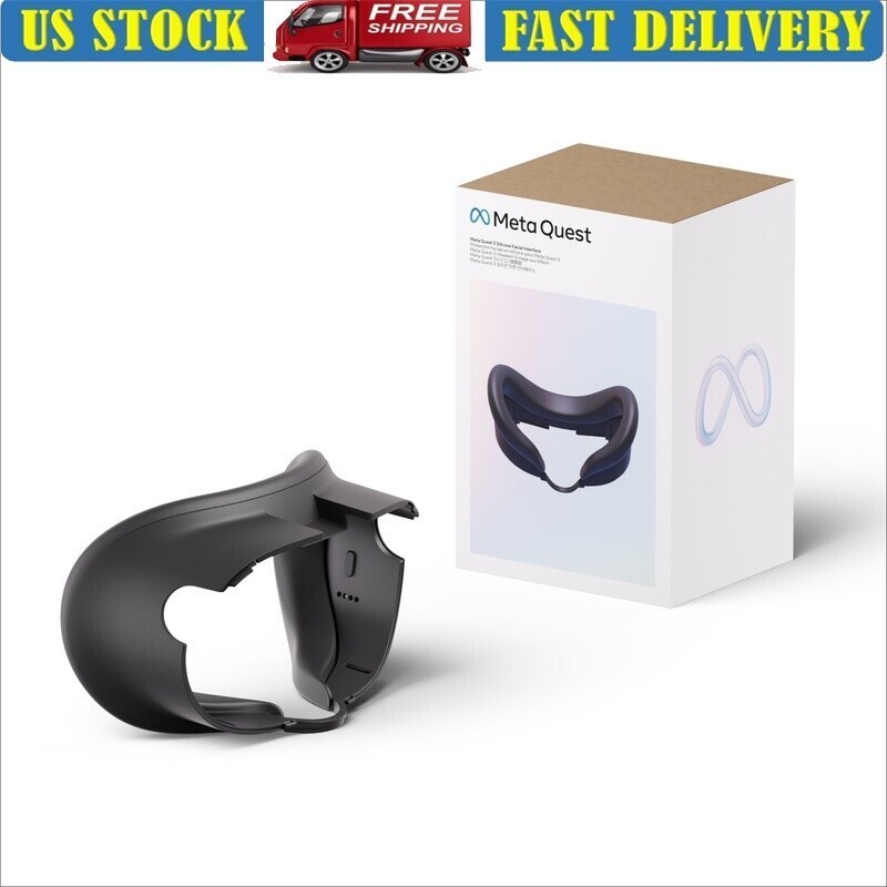Silicone Facial Interface VR Headset Comfortable Fit Light Blocking Wipe Clean